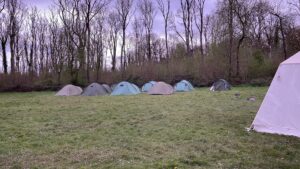 Tedbury Scouts camp